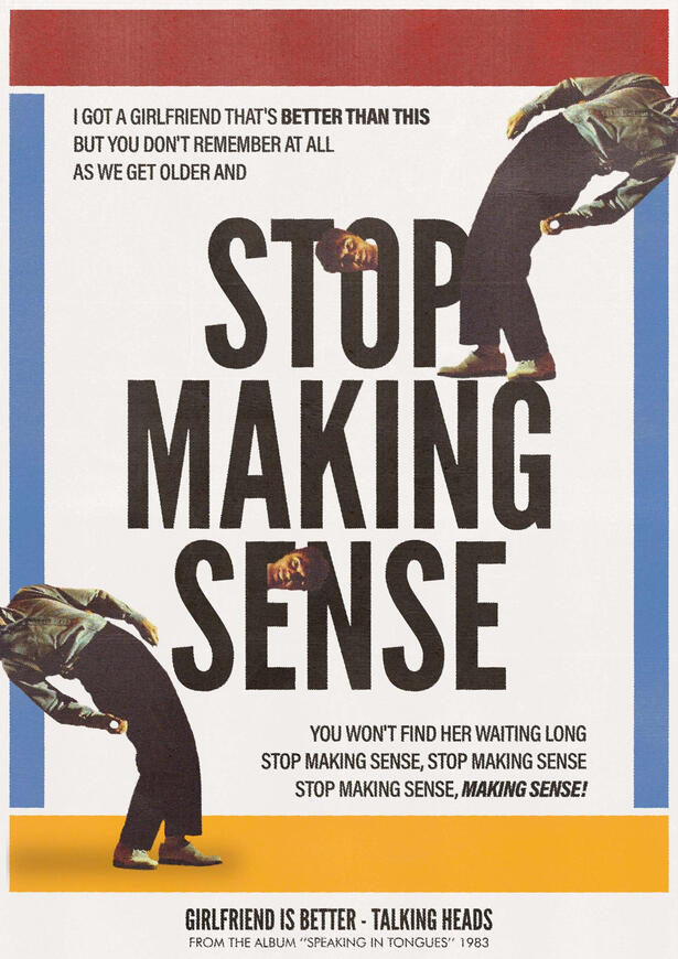 Stop Making Sense - 02/25